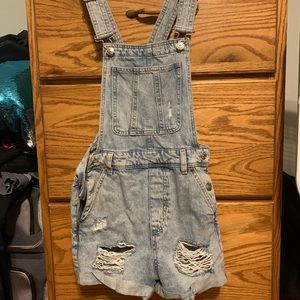 Women’s size two overall shorts
